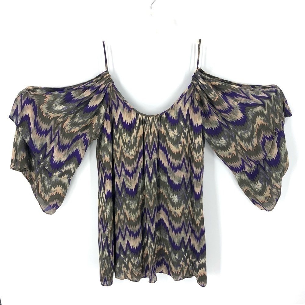 Parker Silk Tunic Dress Womens Medium Boho Fairy Whimsigoth Luxury Hippie Artsy